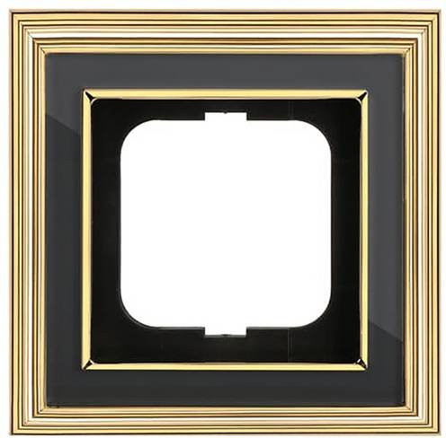 Busch-Jaeger Rahmen 1-fach Anthrazit Metall Flush-Montage Schraubmontage - Bild 1