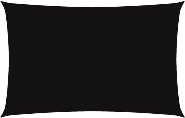 vidaXL Sonnensegel aus PU-beschichtetem Oxford-Gewebe, rechteckig, Schwarz, B x T: 5 x 8 m - Bild 1