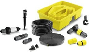 Kärcher Rain Box Bewässerungssystem mit Inline-Dripper, Filter und Flow-Control in Gelb - Bild 1