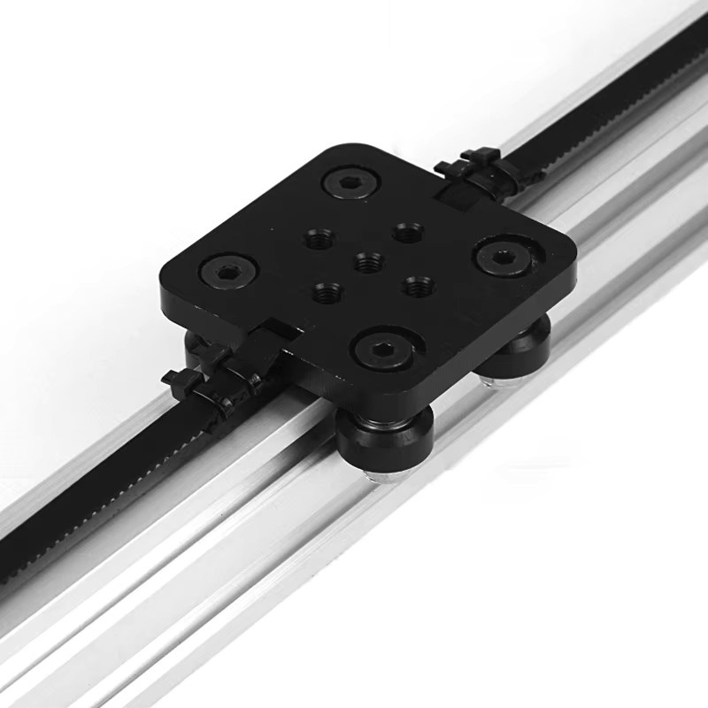 OpenBuilds V-Slot Mini V Linearaktuator mit NEMA17 Schrittmotor und Riemenantrieb in Schwarz für CNC Bewegungstisch DIY-Teile - Bild 3