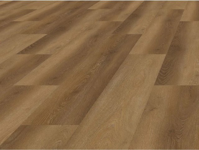 Timefloor Klickvinyl Premium in Eiche Dunkelbraun Landhausdiele in Holzoptik - Bild 1