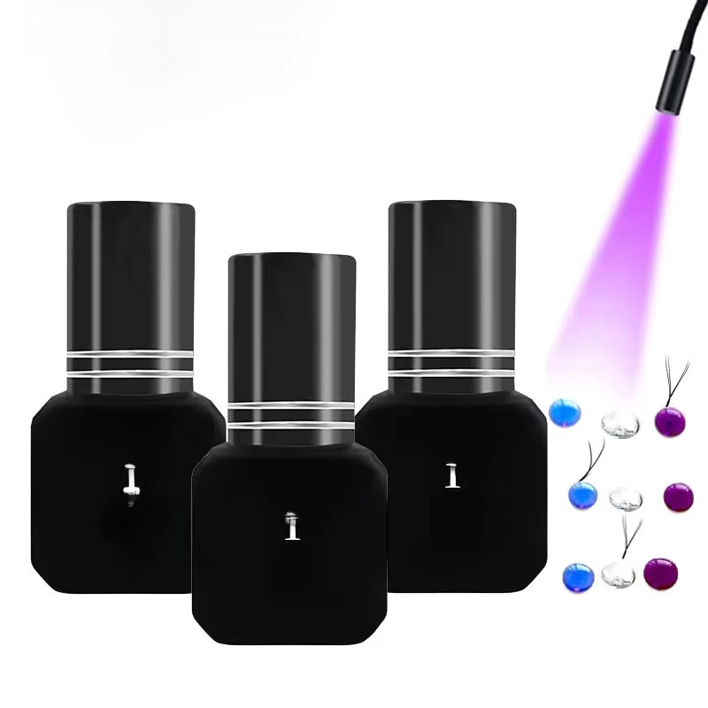 XINYILEJIA Purple UV Glue, 3 Flaschen, Unisex - Bild 5
