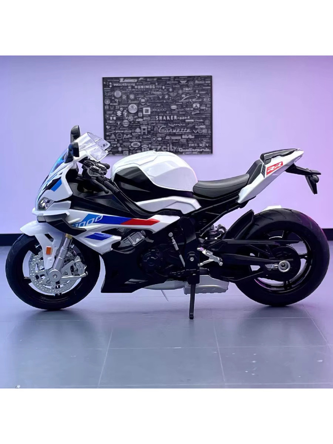 MINI AUTO RRS1000 Motorradmodell, Druckguss-Spielzeug, 1:12, mit Licht und Sound - Bild 5
