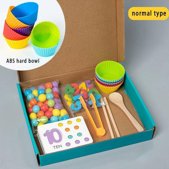 Yiran toy Mathematische Lernhilfen, Pädagogische Frühbildungsspielzeuge - Bild 1