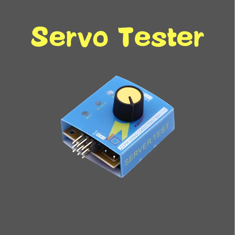 KePaQi Servo-Tester mit Anzeigeleuchte und Dreigangschalter für bürstenlose elektronische Geschwindigkeitsregler in Blau - Bild 2