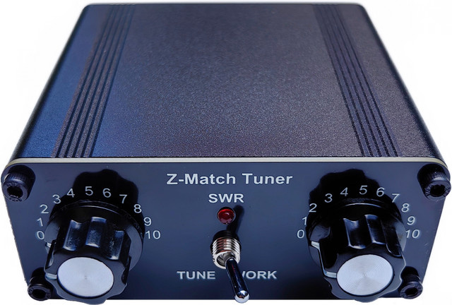 Cmaos QRP Z-Match Manueller Antennentuner 3-28 MHz in Schwarz - Bild 1