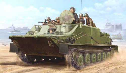 Trumpeter BTR - 50 PK, Fahrzeug, Grün - Bild 1