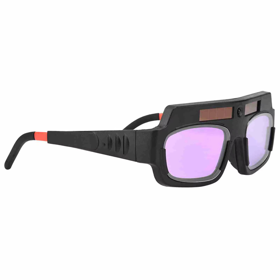YOUTHINK Solar Schweißbrille mit Automatik-Abblendfunktion für Argon-Lichtbogenschweißen in Schwarz und Weiß mit getönten Gläsern - Bild 4