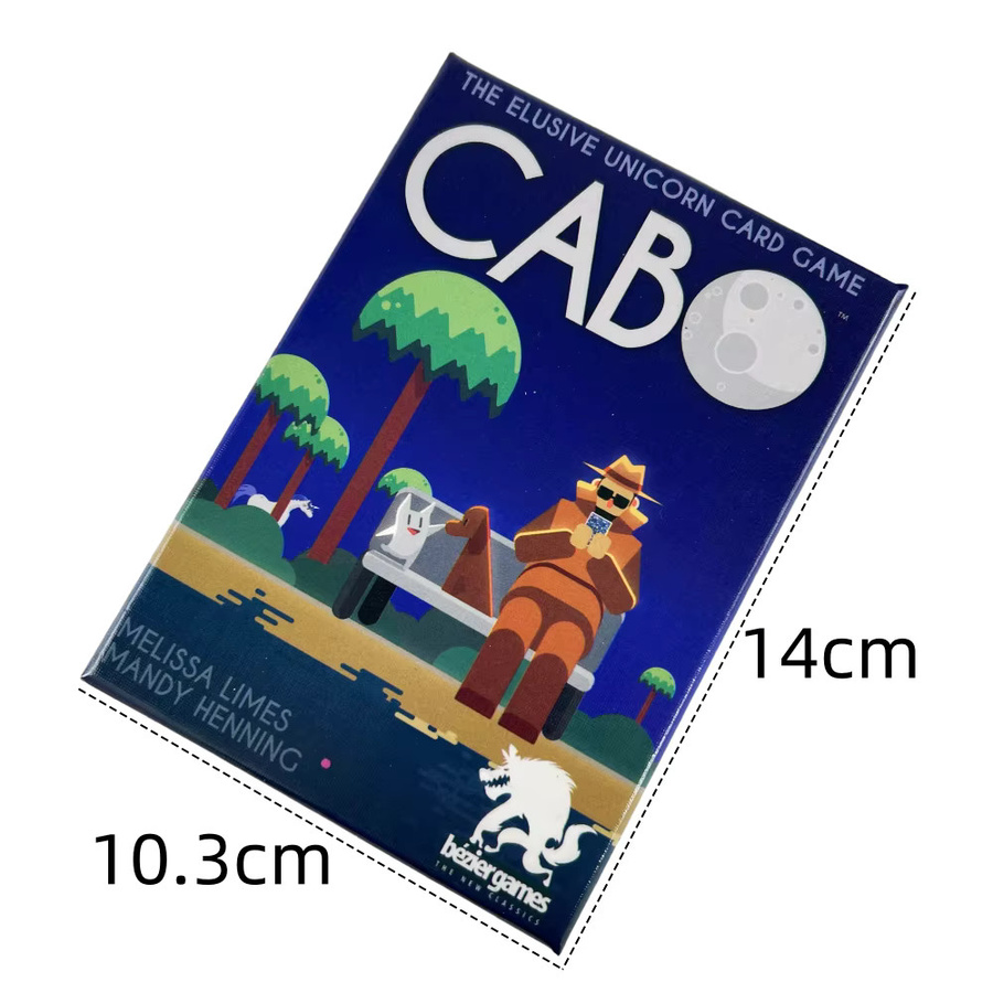 CABO Englische Luxus-Edition, Brettspielkarte, 2-teiliges Set - Bild 4