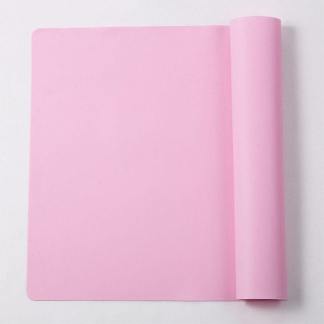 Silikonwelt Trend Aura Platzset aus Silikon, rosa, rechteckig, rutschfest und waschbar - Bild 1