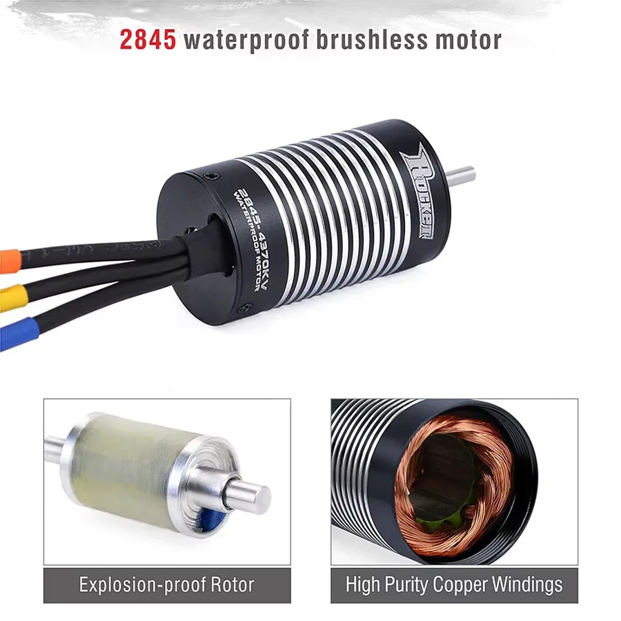Surpass Hobby Wasserdichter Brushless Motor mit 45A ESC Combo - Bild 3