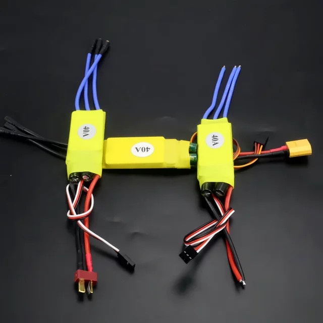 KePaQi Bürstenloser ESC 2-4S LiPo Elektronischer Geschwindigkeitsregler mit 5V BEC - Bild 1