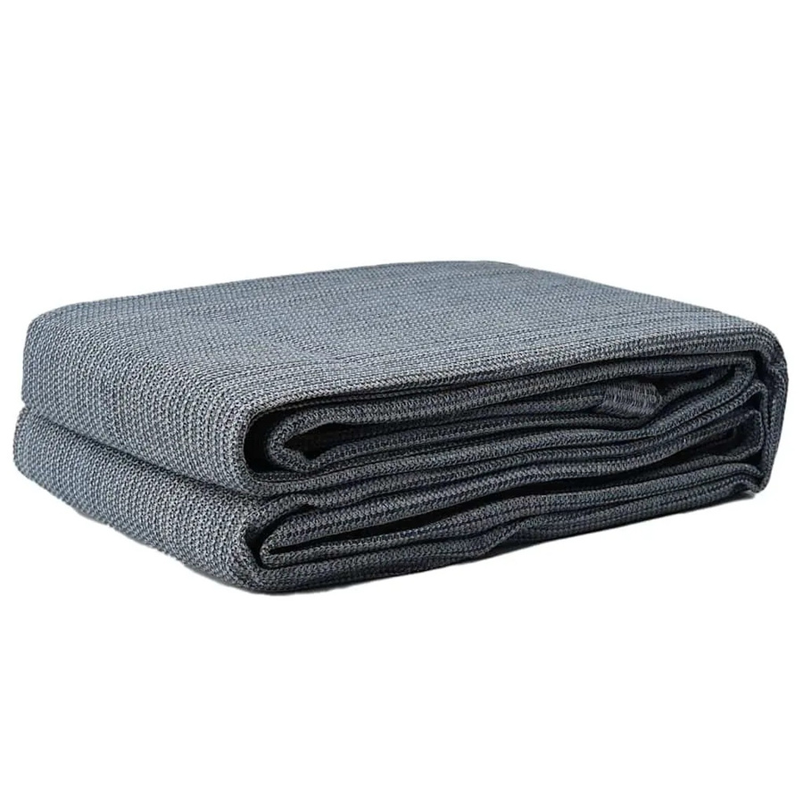 vidaXL Zeltteppich aus Polyethylen in Blau und Grau, B/T: 500 x 250 cm - Bild 2