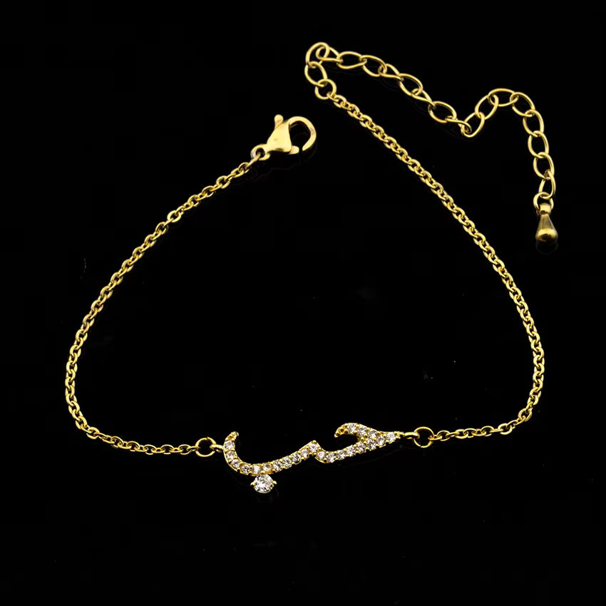 HPTOTMG Armband Edelstahl, Zirkonia, Damen - Bild 3