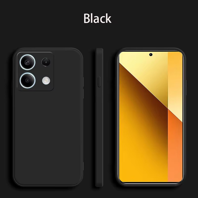 Flüssig-Silikon-Schutzhülle für Xiaomi Redmi Note 13 12 Pro 11 11s 12s 12C 13C 4G A1 A2 Plus A3 in Blau - Bild 3