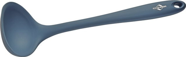 Schöpflöffel KÜCHENPROFI TREND aus Silikon und Metall in Blau, hitzebeständig und kratzfest - Bild 1