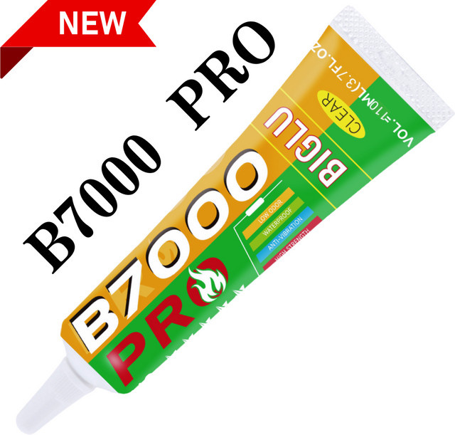 FIXWANT B-7000 Upgrade Kleber B7000 PRO in Transparent, langsam trocknender Anti-Vibration-Kleber für Telefonrahmen, Batterieabdeckungen und Schmuckhandwerk - Bild 1
