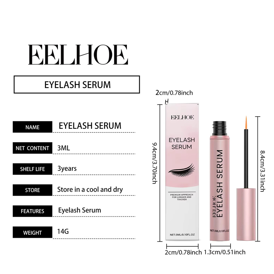 EELHOE Wimpernverlängerungsserum, Unisex - Bild 3
