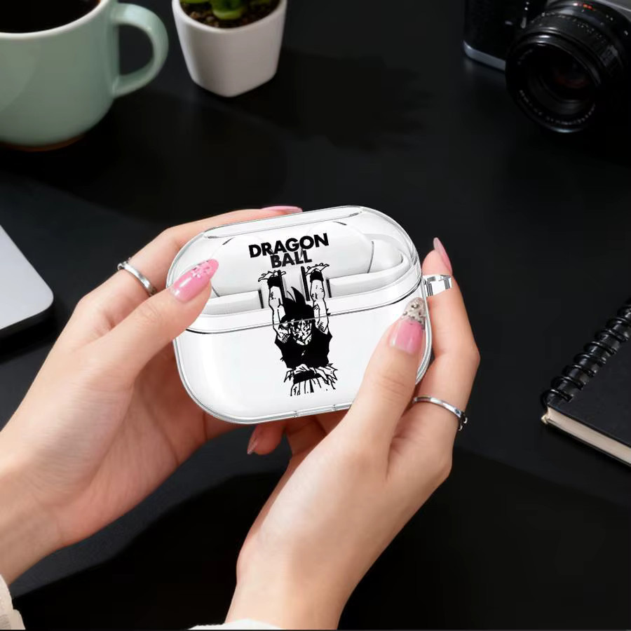 Dragon Ball Z Goku transparente Kopfhörerhülle mit Haken für Samsung Galaxy Buds 2 Pro, Live 2, 4 Pro, 3 Pro, 3 FE und 4 Pro - Bild 6