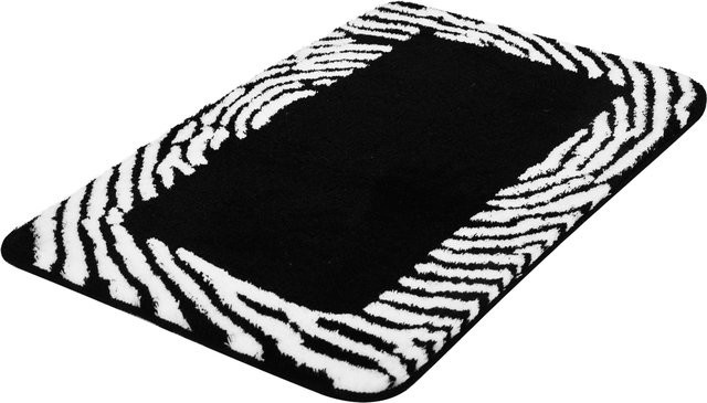 Badteppich NOLA kleine Wolke in Schwarz, rechteckig, aus Polyacryl - Bild 1