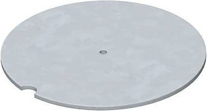 OBO Bettermann DBS 80 Verschlussdeckel in Grau - Bild 1