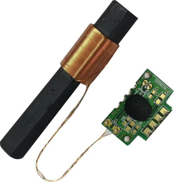 DAZZLEEX DCF77 Empfängermodul Funkzeitmodul mit Antenne, 1,1-3,3 V, 77,5 KHz, DCF-3850N-800, multicolour - Bild 1