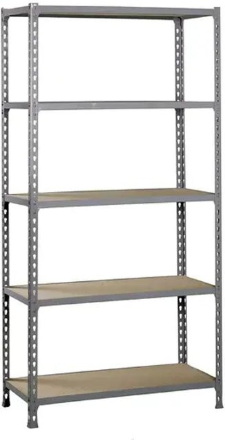 PROREGAL Schwerlastregal Big Muli mit 5 verstellbaren Fachböden, Grau, H x B x T: 200 x 120 x 30 cm - Bild 1