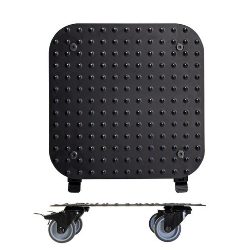 Wagner System Multiroller Pflanzenroller aus Metall in Schwarz, B/T: 29 x 29 cm, Höhe: 7 cm - Bild 3