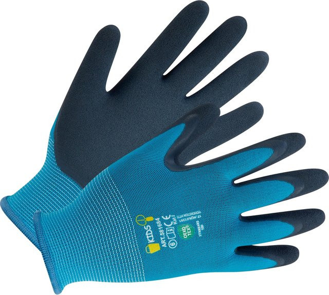 LUX-TOOLS Kinderhandschuhe Ökotex Blau - Bild 1