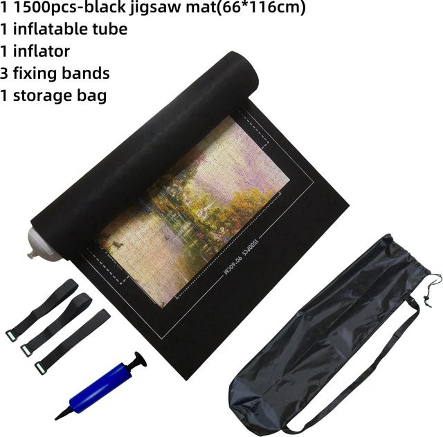 Maxrenard Puzzle Matte Roll Up Puzzles Board, Tischschoner - Bild 1