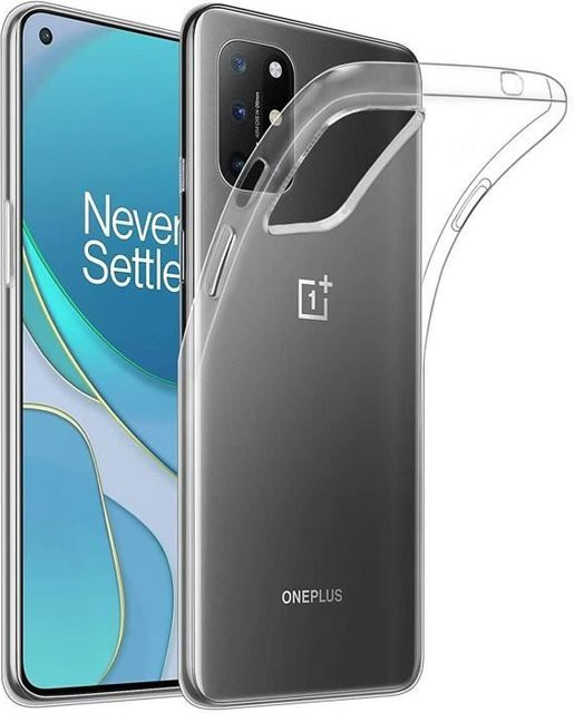 PHONILLICO Silikon Gel TPU Schutzhülle für OnePlus 8T in Transparent, Ultra Dünn - Bild 1
