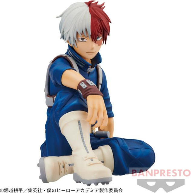 Yiran toy 1 My Hero Academia Anime Figur Midoriya Izuku Todoroki Shouto Bakugou Katsuki, Actionfigur, 11cm - Bild 1
