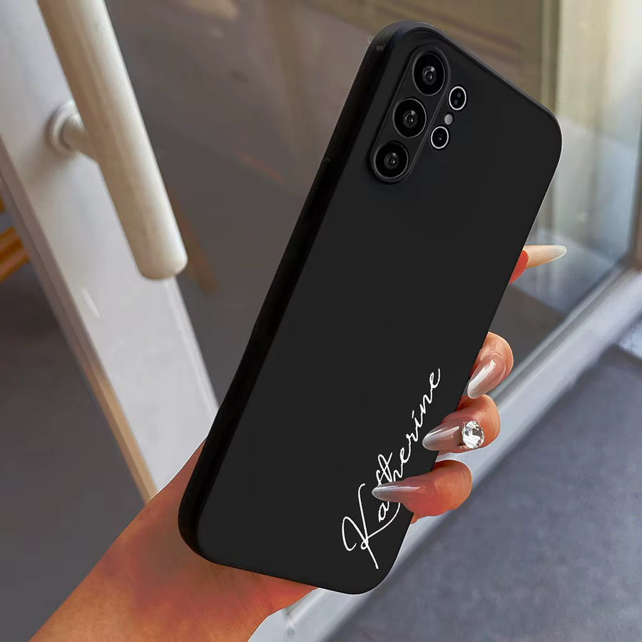 Individuell gestaltbare Handyhülle für Samsung Galaxy S8 bis S24 Serie mit persönlicher Signatur in Grün - Bild 4