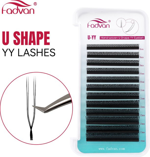 FADVAN YY Lashes Wimpernverlängerung, C/D Curl, wasserfest - Bild 1