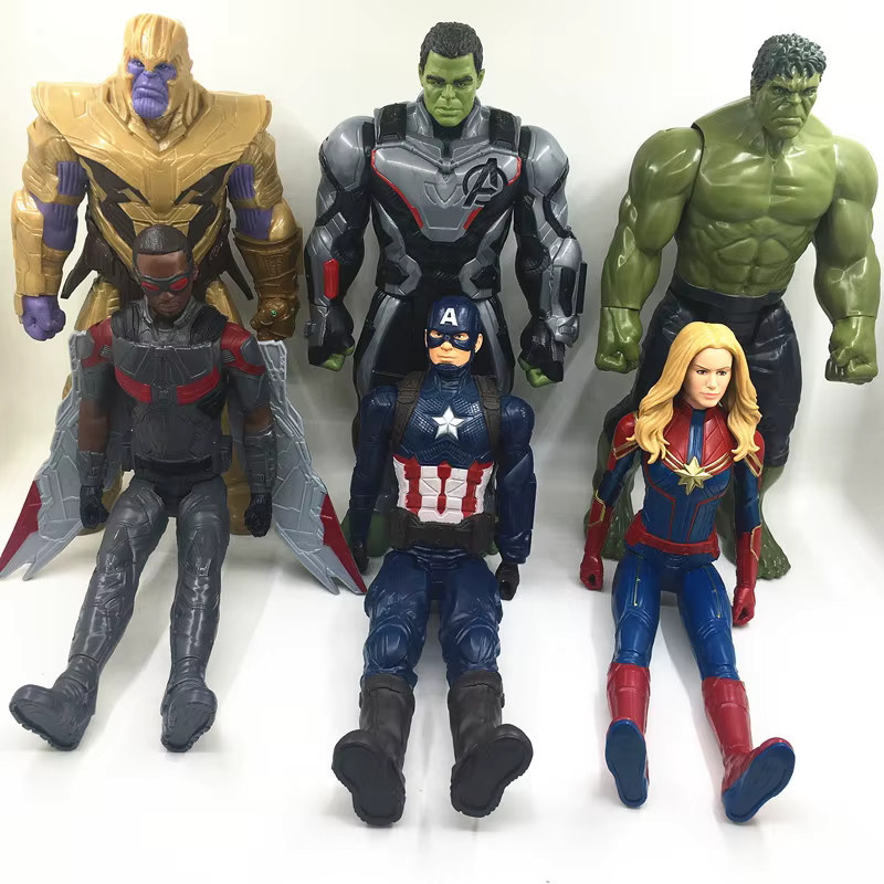 Hot Toys Marvel Hulk Captain America Puppe Figur, 12-Zoll, beweglich - Bild 1