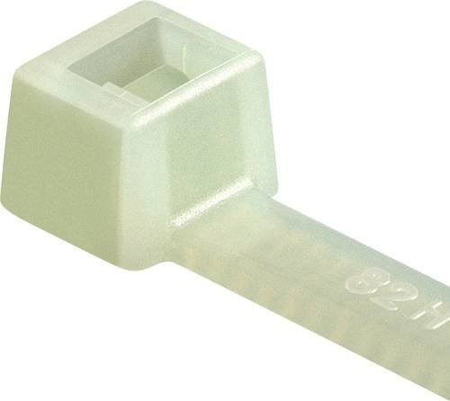 HellermannTyton Kabelbinder T50M-PA66-NA Natur, 100 Stück, Länge: 24,5 cm, Breite: 0,46 cm - Bild 1