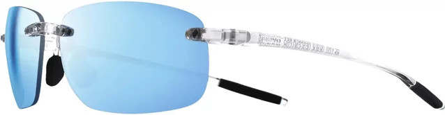Revo Descend Pro Sonnenbrille, randlos, rectangular, Metal, blue, Unisex - Bild 1