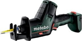 Metabo Akku-Säbelsäge PowerMaxx SSE 12 BL in Grün mit 12,0 V Akku und metaBOX 145 - Bild 1