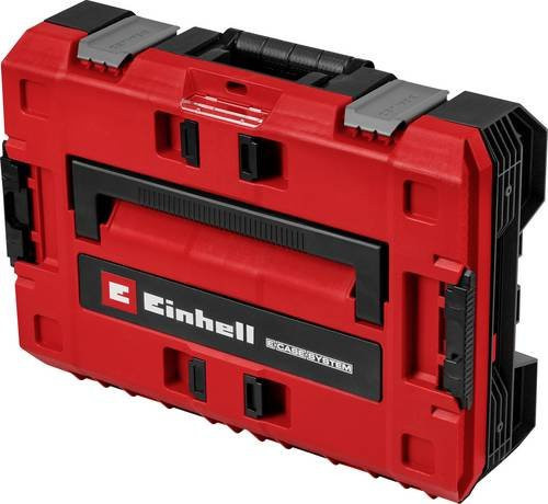 Einhell E-Case S-F SEALED Systemkoffer, wasserdicht und stapelbar, Rot - Bild 1