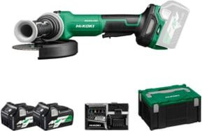 HiKOKI Akku-Winkelschleifer G3615DVF in Grün mit 36,0 V und 2,5 Ah Akku - Bild 1