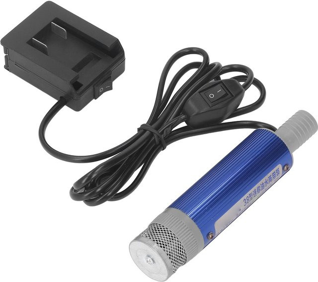 Elektrische Tauchpumpe aus Edelstahl von Sonoff in Blau, tragbare Mini-Wasser- und Ölpumpe mit Filter für 12V - Bild 1