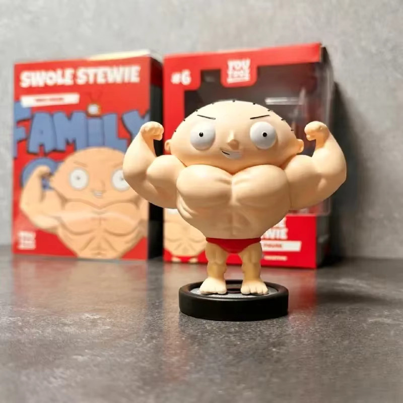 Bandai Family Guy Stewie Griffin Peter Griffin, PVC-Actionfiguren, Einzelfigur, Bunt / Mehrfarbig - Bild 2