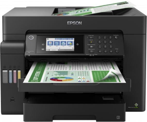 ITS L15150 A3+ Multifunktionsdrucker Inkjet mit WLAN, Drucken, Scannen, Kopieren und Faxen in Schwarz - Bild 1