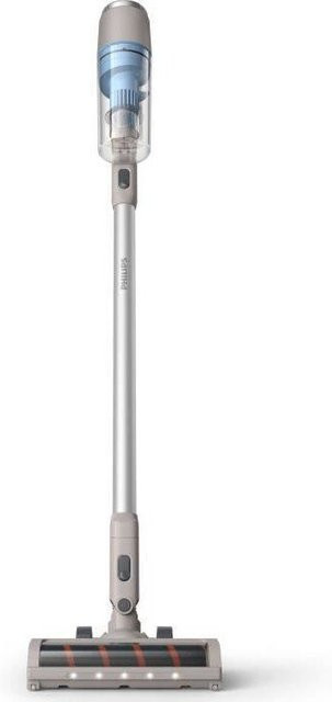 Kabelloser Akku-Staubsauger Philips Serie 2000 XC2011/01 in Blau mit LED-Bürste und 21,6V Lithium-Ionen-Akku - Bild 1