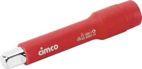 Cimco VDE-Verlängerung mit 1/2 Zoll Antrieb, DIN 3123, Länge: 140 mm - Bild 1