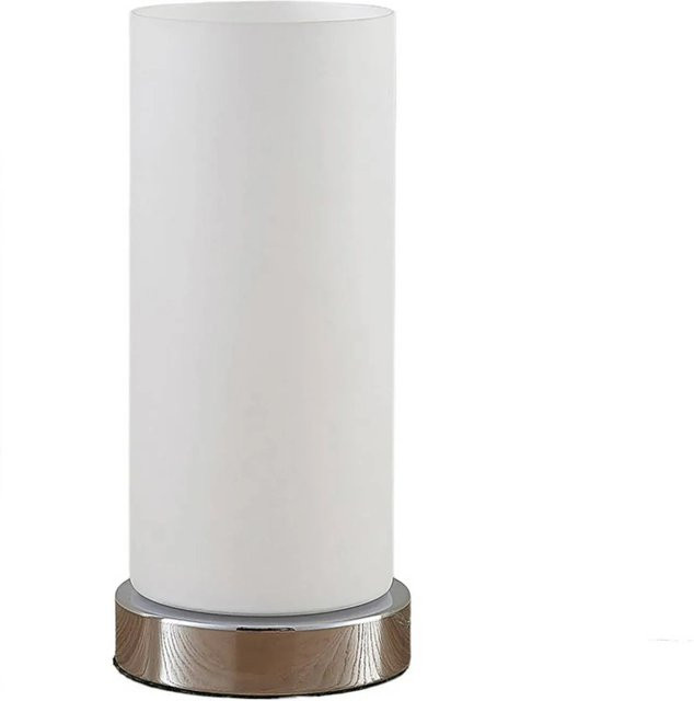 Lindby Tischlampe Elianna Modern aus Glas in Weiß, dimmbar, E14 - Bild 1