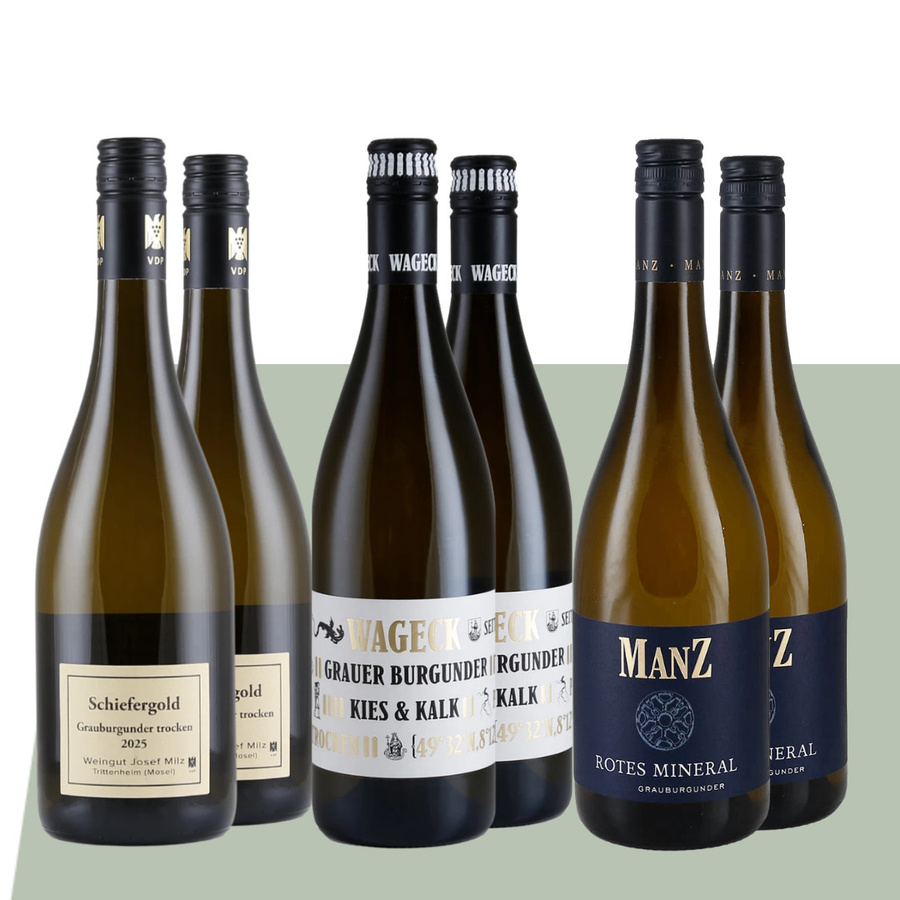 Josef Milz, Grauburgunder, trocken, Weißwein, 6 x 0,75 l - Bild 2