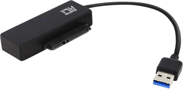 ACT AC1515 SATA USB A Adapterkabel für 2.5 und 3.5 Zoll in Schwarz - Bild 1