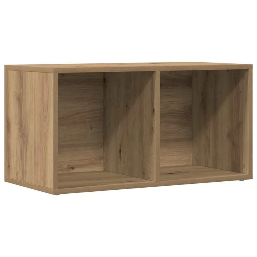 vidaXL Aufbewahrungstruhe Artisan-Eiche in Braun, B/T/H: 69,5 x 34 x 36 cm - Bild 2