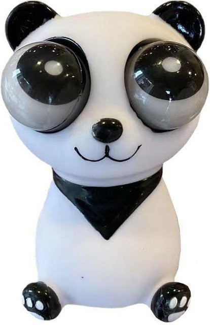 chenxiaogang Panda Staring Hand Pinch Decompression Release, Dekompressionsspielzeug, schwarz/weiß - Bild 1